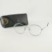  очки RayBan RB3612D USED прекрасный товар 004/13 серебряный раунд унисекс с футляром RayBan I одежда б/у X7365