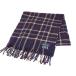 BROOKS BROTHERS Brooks Brothers muffler палантин USED прекрасный товар в клетку бренд Ram шерсть 100% унисекс X8628