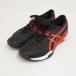 ASICS Asics гандбол обувь USED товар blast FF 2 черный × электрический красный 1073A037 26.0cm мужской X8725