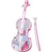  Bandai BANDAI Dream lesson light &amp;o-ke -stroke la violin pink Disney toy 