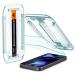Spigen Google Pixel9a �K���X�t�B���� �w��F�ؑΉ� �ی�t�B���� �\��t���L�b�g�t�� 2���� ��U�h�~ EZ Fit AGL08938