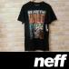 [ новый товар :SALE]NEFF WILD ONES футболка M BLACKnef