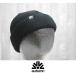 24 AUTUMN DOUBLE ROLL - BLACK - внутренний стандартный товар сноуборд Beanie вязаная шапка 