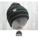 24 AUTUMN PINSTRIPE - BLACK - внутренний стандартный товар сноуборд Beanie вязаная шапка 