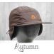 24 AUTUMNo-tam колпак шляпа DWR FLAP CAP - BROWN внутренний стандартный товар сноуборд 