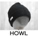 24 HOWL WAFFLE BEANIE - BLACK - внутренний стандартный товар сноуборд Beanie вязаная шапка 