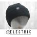24 ELECTRIC KNIT BEANIE TYPE C (CIRCLE LOGO) - BLACK - внутренний стандартный товар сноуборд Beanie вязаная шапка 