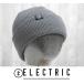 24 ELECTRIC KNIT BEANIE TYPE C (CIRCLE LOGO) - GREY - внутренний стандартный товар сноуборд Beanie вязаная шапка 