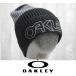 24 OAKLEY TNP DEEP CUFF BEANIE - BLACKOUT - внутренний стандартный товар сноуборд Beanie вязаная шапка 