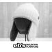24 ebs RIB FLAP BEANIE - ICE GREY - внутренний стандартный товар сноуборд Beanie вязаная шапка 