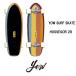 22 YOW SURF SKATEyau Surf skate HOSSEGOR 29 - S5 Complete скейтборд внутренний стандартный товар 