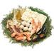  морепродукты краб кастрюля (2~3 порции )
