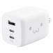 ELECOM AC&amp;USB�[�d��65W ���낿��� EC-AC4465WH/WF/BK