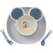  еда .... catch plate Mickey × синий 306323