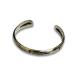 [CHOOKE/ воздушная заслонка ][Half Round Repose Bangle/ половина раунд li Poe z браслет ](B-10)( Old монета /neitib аксессуары / подарок / Wolf упаковка )