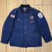  прекрасный товар большой размер DICKIES Dickies б/у одежда FIREMAN/fai Ya-Man комбинезон жакет подкладка покрывало XL пожаротушение .