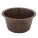  premium медь товар br17db Large Round Hammered Copper Prep раковина, 3.5" Prep Standard BR17DB 1