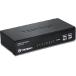 TRENDnet TK CAT508 - KVM switch - 8 x KVM port(s) - 2 local users - desktop
