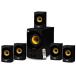 Acoustic Audio AA5170 Home Theater 5.1 Bluetooth Speaker System 700W with Powered Sub