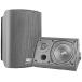 Pyle Waterproof Wall Mount Speaker System - 5.25 Inch Active + Passive Pair Wireless Bluetooth Compatible Indoor/Outdoor Stereo Sound Set with AUX IN