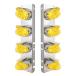United Pacific (ʥƥåɥѥեå) 37705 PB SS եȥ꡼ʡ֥饱å 8X 19 LED 饤ȡХդ С LED 