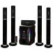 Acoustic Audio AAT1002 Bluetooth Tower 5.1 Home Theater Speaker System with 8" Powered Subwoofer
