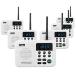 Wuloo Intercoms Wireless for Home 1 Mile Range 22 Channel 100 Digital Code Display Screen, Wireless Intercom System for Home House Business Office, Ro