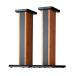 Edifier 4003653 SS02 S2000PRO / S1000DB Speaker Stands Pair - 26.5 Inches - Anti-Vibration Design - Wood Grain (Brown/Black)