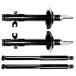 SCITOO Full Set Shocks for CX9, Shocks Absorbers and Struts Fits 2007 2008 2009 2010 2011 2012 2013 for Mazda CX-9 Amortiguadores