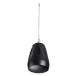 Cloud Electronics CVS-P42TB 4-1/2 Inch 2-Way Coaxial Pendant Speaker, Black, Single Unit