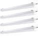 kadision 4FT LED Vapor Tight Light 40W, Plug-in Vapor Proof LED Light Fixture 4FT for Garage, Warehouse, Cold Storage Areas, 120V 4600LM 5000K UL List