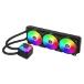 Silverstone IceGem 360 360mm ARGB AIO Υ顼 3 x 120mm ARGBե AM5  åɥåѡ TR4 SST-IG360-ARGB