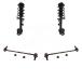 Transit Auto - Front Complete Shock Assembly And TOR Link Kit For 2011-2017 Honda Odyssey KSS-100789