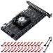 MZHOU PCIe SATA 24ݡ 6Gbps SATA 3.0 PCIe 24 SATA 4X 8X 16X 3.0ǥХб SATA֥SATAŸץå֥(1064+1812å)