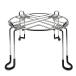 Stainless Steel Countertop Stand with Rubberized Non-Slip Feet, 9" Diameter by 6" Tall, Compatible with Berkey Big, Travel, Royal Gravity-fed Water Fi