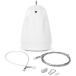 Pure Resonance Audio PD4 4" 2-Way Open-Ceiling Pendant Mount Loudspeaker (White)