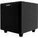 Earthquake Sound MiniMe DSP P8 8-inch Powered Subwoofer with DSP Control and SLAPS Passive Radiator Technology, Black