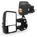 SCITOO Tow Mirrors Compatible with for 2008-2016 For Ford For F250 F350 F450 F550 Super Duty Series Pickup Truck Mirrors Power Adjusted Heated LED Tur