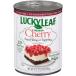  ваш заказ Lucky leaf premium Cherry фрукты fi кольцо & топпинг 595g Lucky Leaf Premium Cherry Fruit Fill