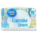 ���졼�ȥХ�塼 ���åץ������饤�ʡ� �ۥ磻�� 96������ Great Value Cupcake Liners, White, 96 C ������