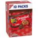 litsudolizru Mini faji cracker 10 пакет ввод RITZ Drizzled Minis Fudge Crackers 10 - 0.9 oz Snack P ваш заказ 