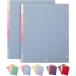 Mr. авторучка жнец - указатель перегородка .6 листов ×2 комплект голубой Mr. Pen- Binder Dividers, 6 Tab Divi ваш заказ 