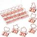 Mr. авторучка жнец - зажим 6 вид 18 шт. комплект rose Gold Mr. Pen- Cute Binder Clips, 18 pcs, ваш заказ 