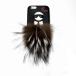  Fendi FENDI Karl Rugger фетр iPhone6 кейс покрытие 7AR430 бренд мелкие вещи женский б/у 