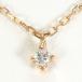  колье eteK10PG diamond полная масса примерно 1.1g примерно 43cm