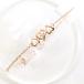wisp браслет K10PG diamond 0.01 ct полная масса примерно 0.9g примерно 17.5cm