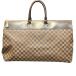  Louis * Vuitton LOUIS VUITTON Gris nijiGM сумка "Boston bag" Damier toaru земля N41155 унисекс б/у 