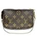  Louis * Vuitton LOUIS VUITTON Mini небольшая сумочка аксессуары sowa-ru небольшая сумочка монограмма toaru земля M58009 женский б/у 