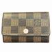  Louis Vuitton Louis Vuitton Damier myurutikre6 N41624 rose ba Rely n бренд мелкие вещи чехол для ключей женский б/у 