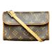  Louis * Vuitton LOUIS VUITTON небольшая сумочка f Rolland чай n небольшая сумочка монограмма toaru земля M51855 женский б/у 
